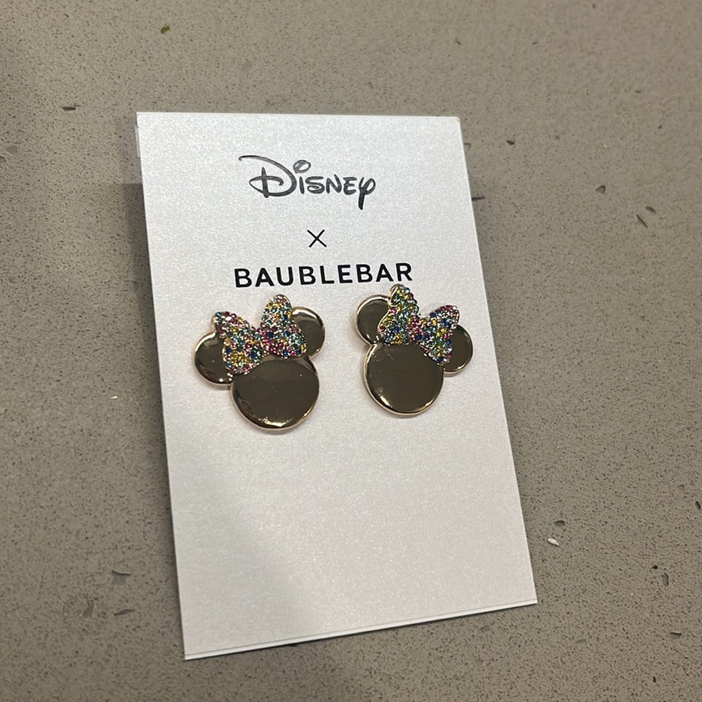 Disney X Baublebar earrings